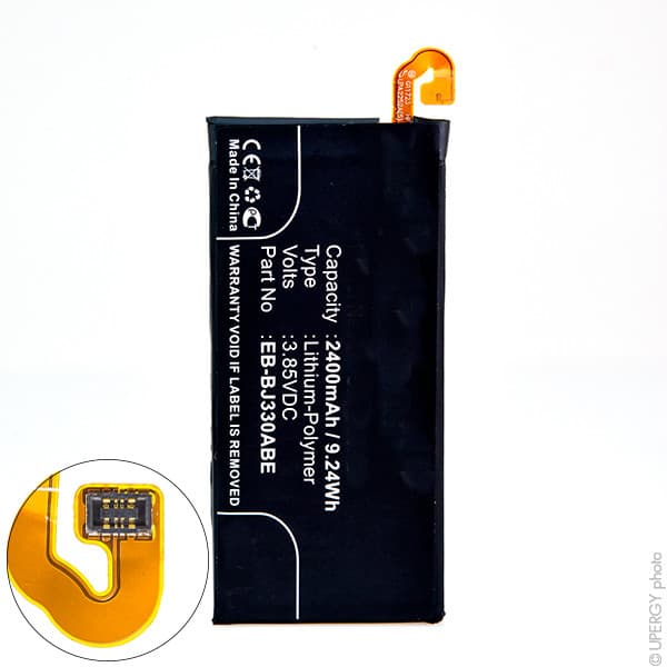 NX - Batterie téléphone, smartphone, GSM pour Samsung J3 3.85V 2400mAh
