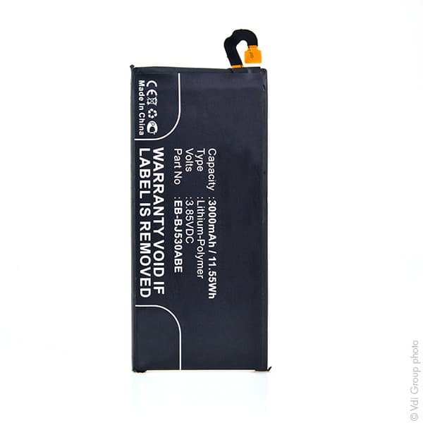 NX - Batterie téléphone, smartphone, GSM pour Samsung J5 2017 3.85V 3000mAh