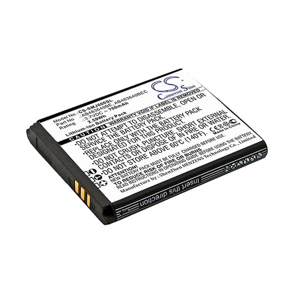 NX - Batterie téléphone, smartphone, GSM pour Samsung 3.7V 700mAh