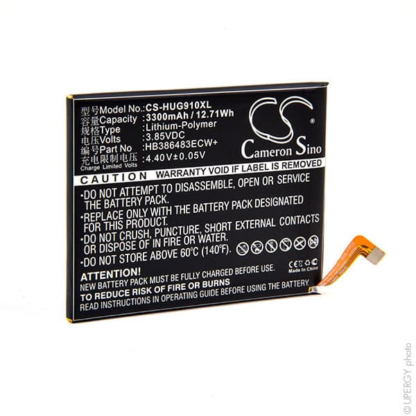 NX - Batterie téléphone, smartphone, GSM pour Huawei 3.85V 3300mAh