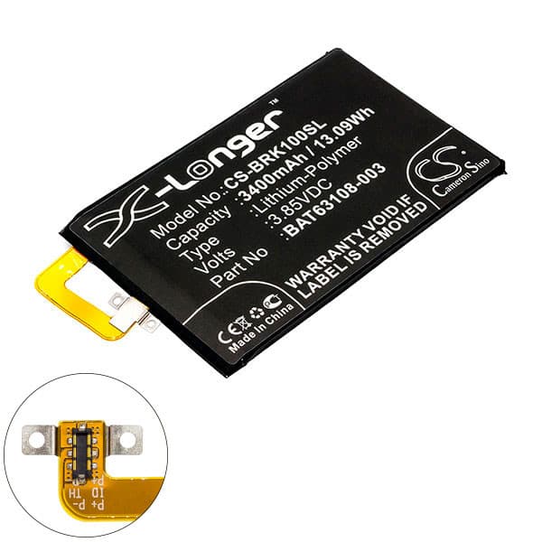 NX - Batterie téléphone, smartphone, GSM pour BlackBerry 3.85V 3400mAh