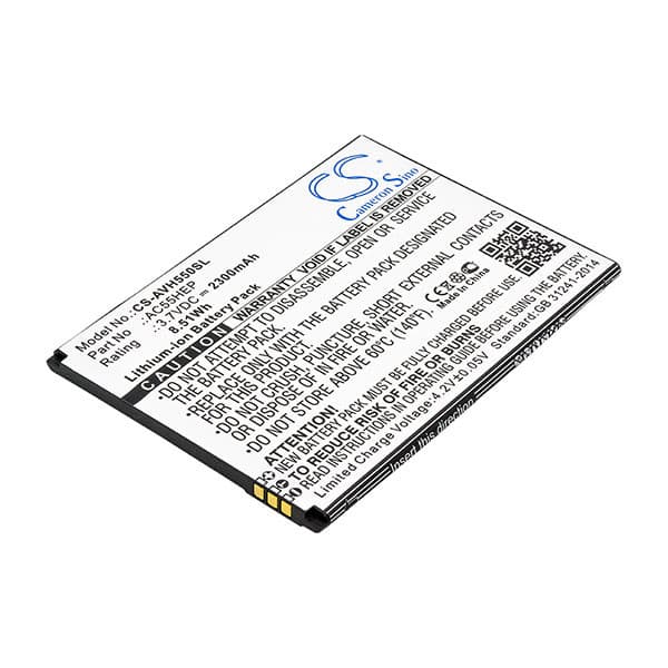 NX - Batterie téléphone, smartphone, GSM pour Archos 3.7V 2300mAh