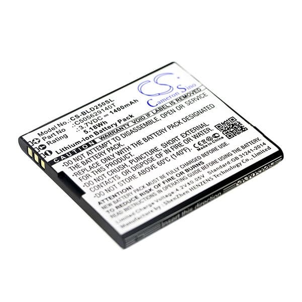 NX - Batterie téléphone, smartphone, GSM pour Blu 3.7V 1400mAh