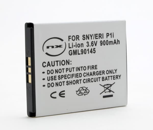 NX - Batterie téléphone, smartphone, GSM pour Sony Ericsson 3.7V 900mAh