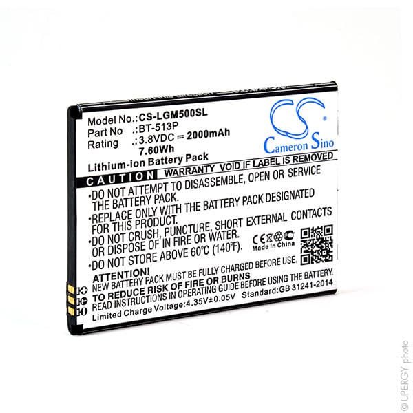 NX - Batterie téléphone, smartphone, GSM pour Leagoo 3.8V 2100mAh