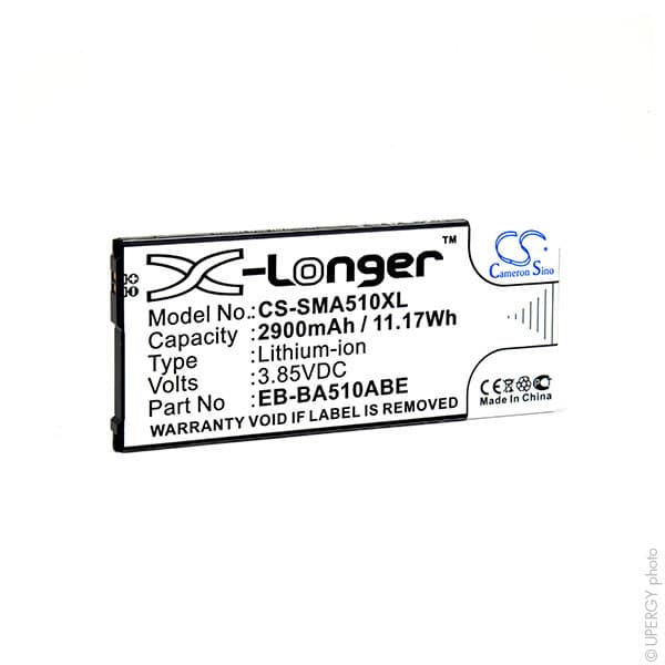 NX - Batterie téléphone, smartphone, GSM pour Samsung Galaxy A5 (2016) 3.85V 2900mAh