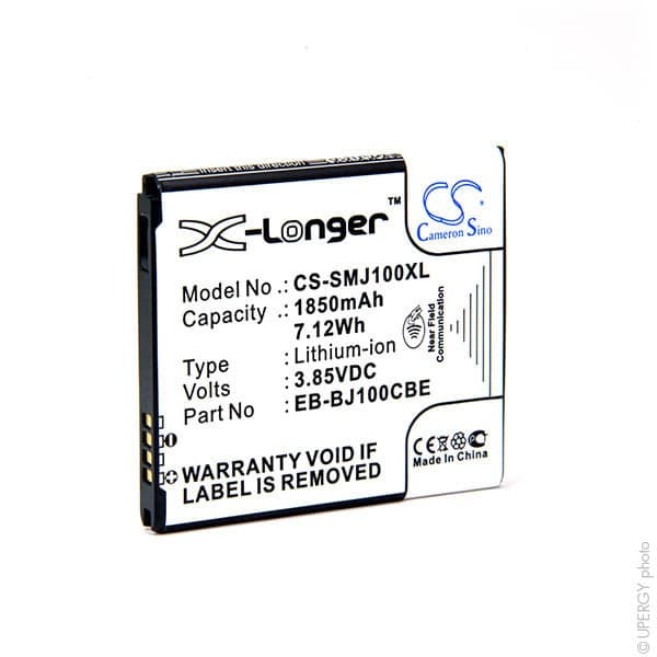 NX - Batterie téléphone, smartphone, GSM pour Samsung J1 3.85V 1850mAh