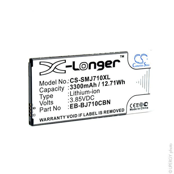 NX - Batterie téléphone, smartphone, GSM pour Samsung 3.85V 3300mAh