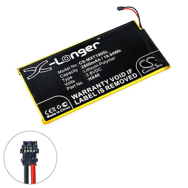 NX - Batterie téléphone, smartphone, GSM pour Neffos 3.8V 2800mAh