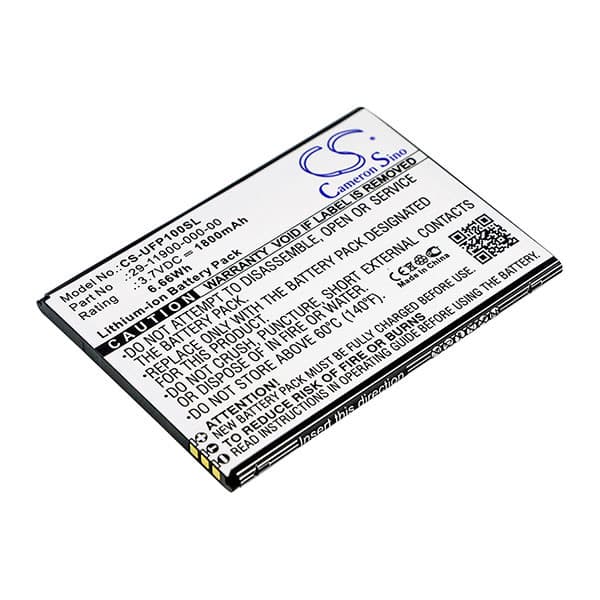 NX - Batterie téléphone, smartphone, GSM pour Ulefone 3.7V 1800mAh