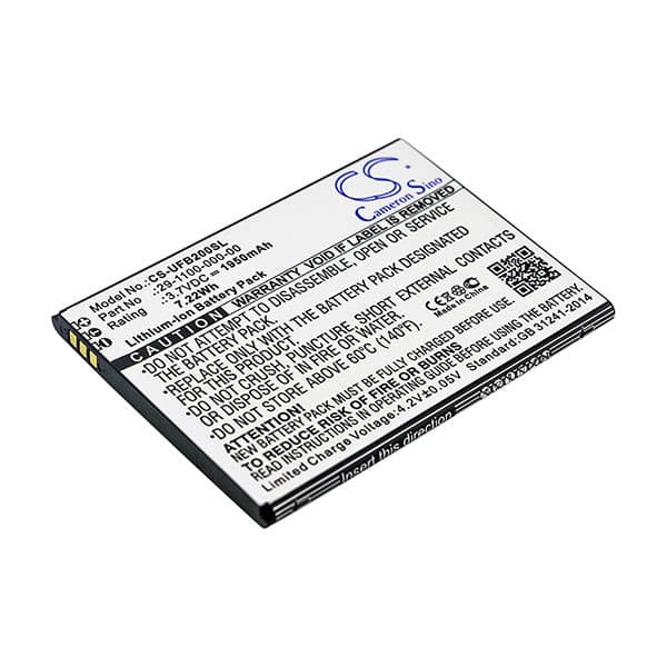 NX - Batterie téléphone, smartphone, GSM pour Ulefone 3.7V 1950mAh