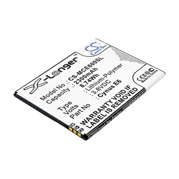 NX - Batterie téléphone, smartphone, GSM pour Mobistel 3.8V 2300mAh