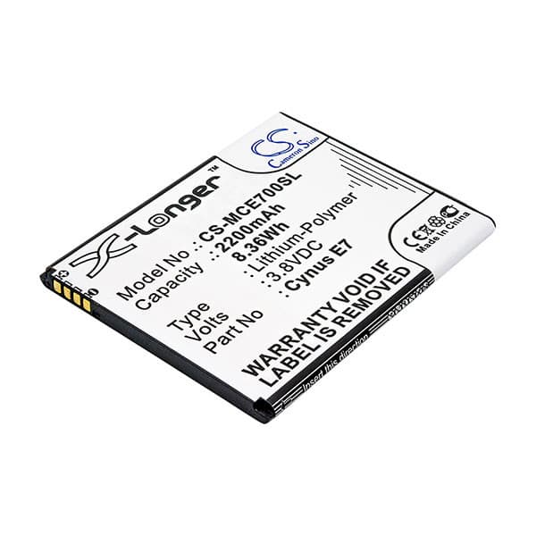 NX - Batterie téléphone, smartphone, GSM pour Mobistel 3.8V 2200mAh