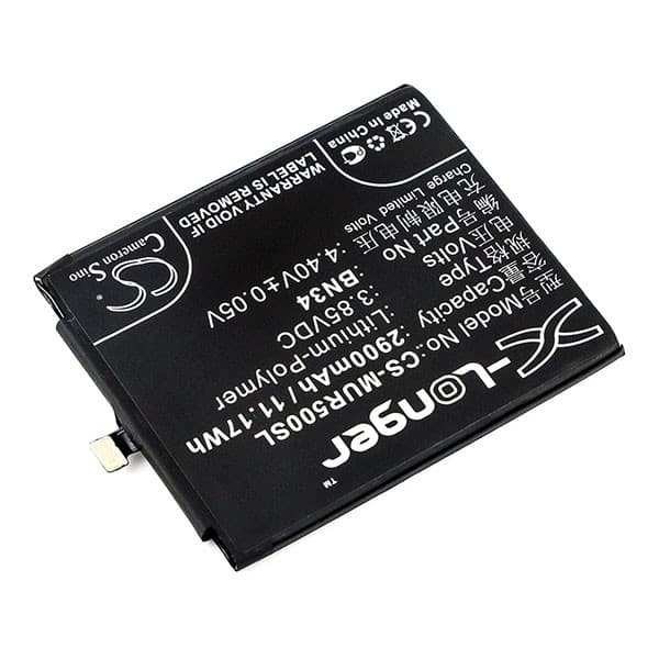 NX - Batterie téléphone, smartphone, GSM pour Redmi 5A 3.85V 2900mAh