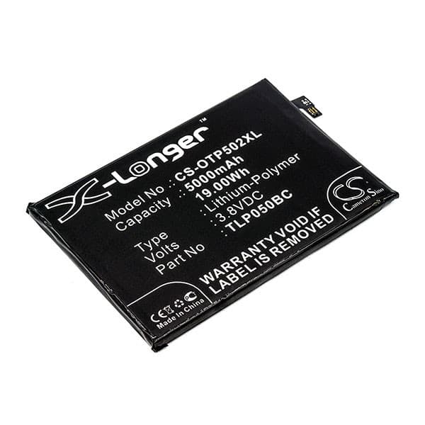 NX - Batterie téléphone, smartphone, GSM pour Alcatel 3.8V 5000mAh