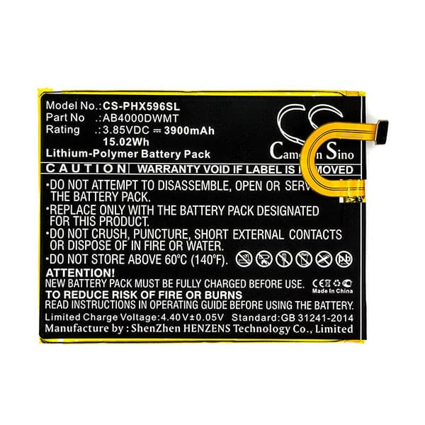 NX - Batterie téléphone, smartphone, GSM pour Philips 3.85V 3900mAh