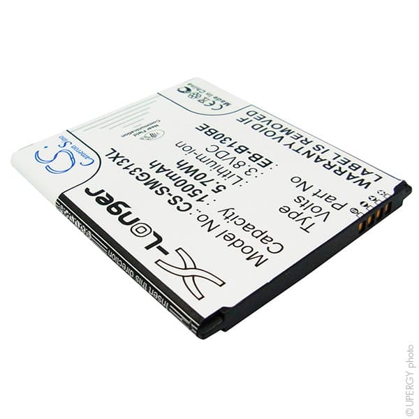NX - Batterie téléphone, smartphone, GSM pour Samsung 3.8V 1500mAh