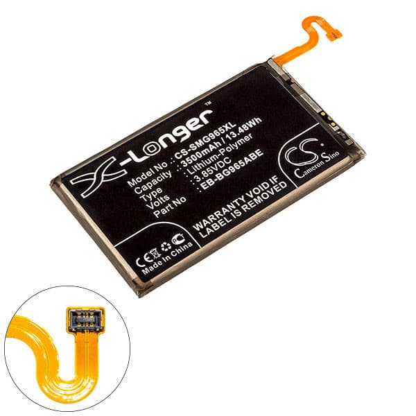NX - Batterie téléphone, smartphone, GSM pour Samsung S9 Plus 3.85V 3500mAh