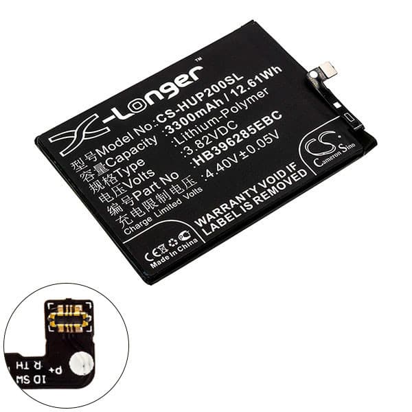 NX - Batterie téléphone, smartphone, GSM pour Huawei 3.82V 3300mAh