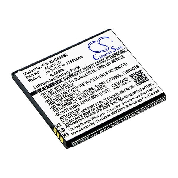 NX - Batterie téléphone, smartphone, GSM pour Archos 40C Titanium 3.7V 1200mAh