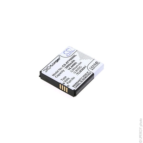 NX - Batterie téléphone, smartphone, GSM pour Alcatel 3.8V 3800mAh