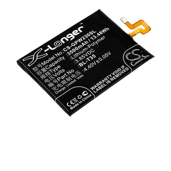 NX - Batterie téléphone, smartphone, GSM pour Google 3.85V 3500mAh