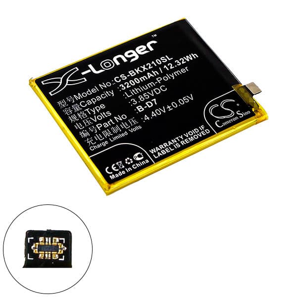 NX - Batterie téléphone, smartphone, GSM pour Vivo 3.85V 3200mAh