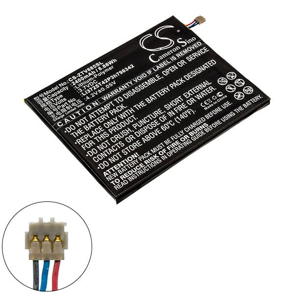 NX - Batterie téléphone, smartphone, GSM pour ZTE 3.7V 2400mAh