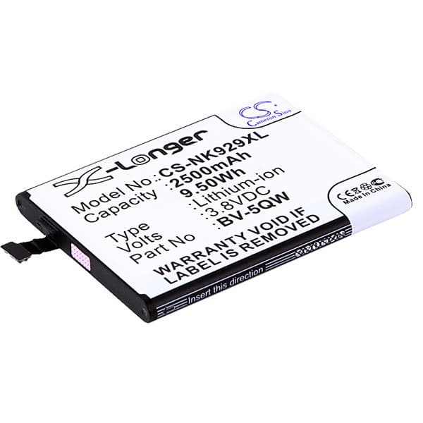 NX - Batterie téléphone, smartphone, GSM pour Nokia 3.8V 2200mAh
