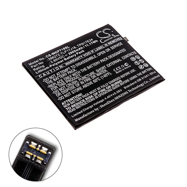 NX - Batterie téléphone, smartphone, GSM pour Wiko Upulse Lite 3.85V 2900mAh