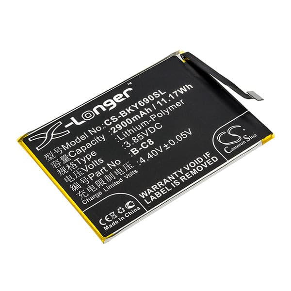 NX - Batterie téléphone, smartphone, GSM pour BBK 3.85V 2900mAh
