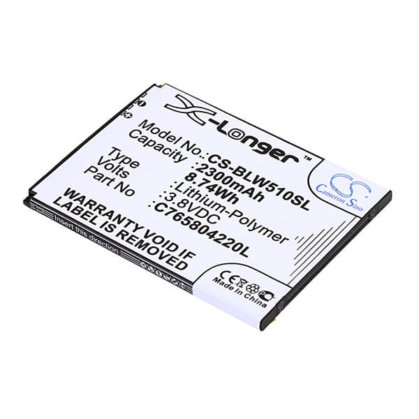 NX - Batterie téléphone, smartphone, GSM pour Blu 3.8V 2300mAh