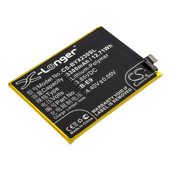 NX - Batterie téléphone, smartphone, GSM pour BBK 3.85V 3300mAh