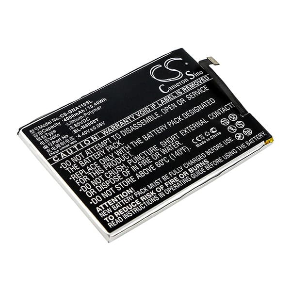 NX - Batterie téléphone, smartphone, GSM pour Gionee 3.85V 4000mAh