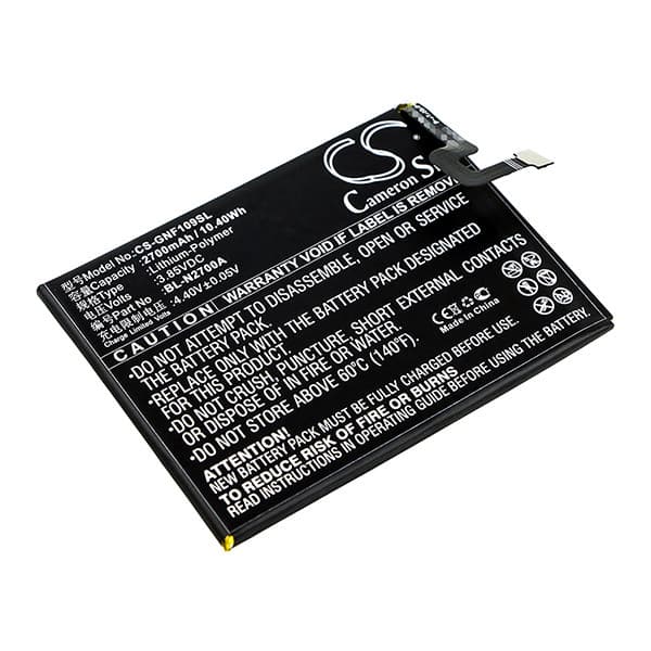 NX - Batterie téléphone, smartphone, GSM pour Gionee 3.85V 2700mAh