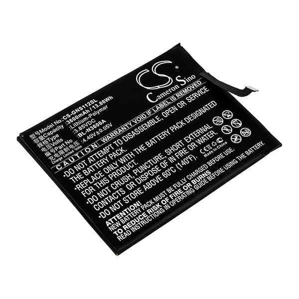 NX - Batterie téléphone, smartphone, GSM pour Gionee 3.85V 3600mAh