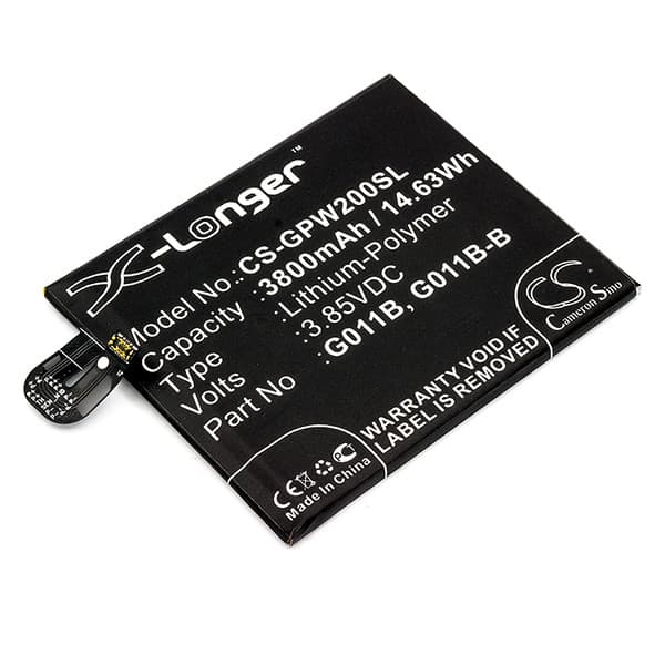 NX - Batterie téléphone, smartphone, GSM pour Google 3.85V 3800mAh