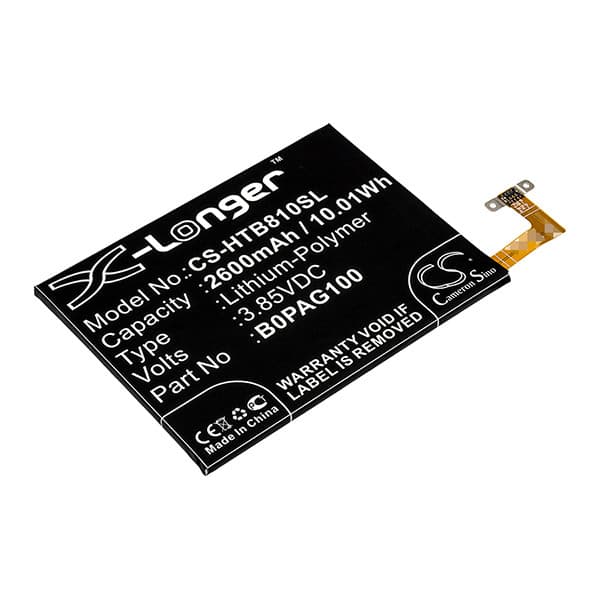 NX - Batterie téléphone, smartphone, GSM pour HTC 3.85V 2600mAh