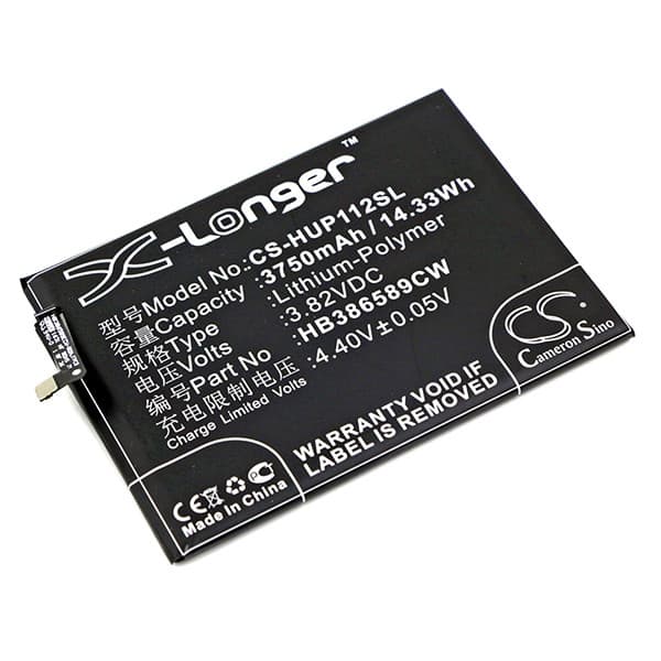 NX - Batterie téléphone, smartphone, GSM pour Huawei 3.82V 3750mAh