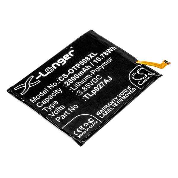 NX - Batterie téléphone, smartphone, GSM pour Alcatel 3.85V 2800mAh