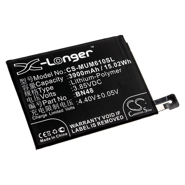 NX - Batterie téléphone, smartphone, GSM pour Redmi 3.85V 3900mAh