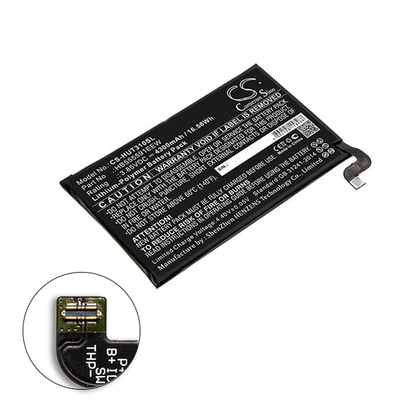 NX - Batterie téléphone, smartphone, GSM pour Huawei 3.85V 4300mAh