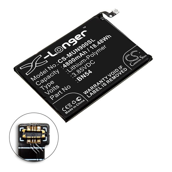 NX - Batterie téléphone, smartphone, GSM pour Redmi 3.85V 4800mAh