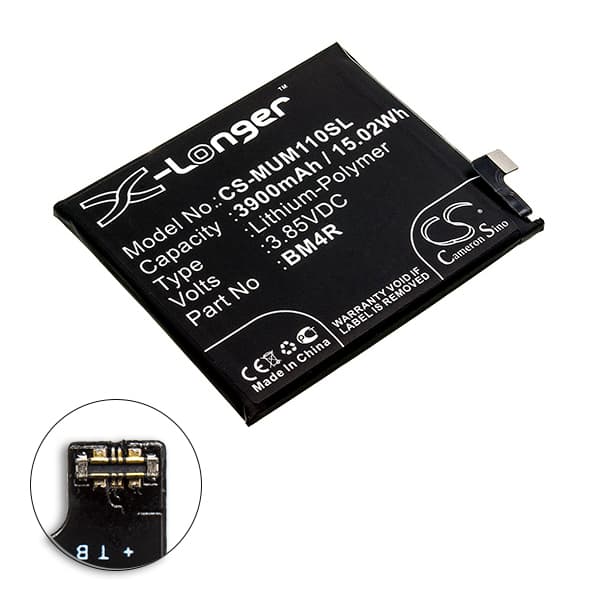 NX - Batterie téléphone, smartphone, GSM pour Xiaomi 3.85V 3900mAh