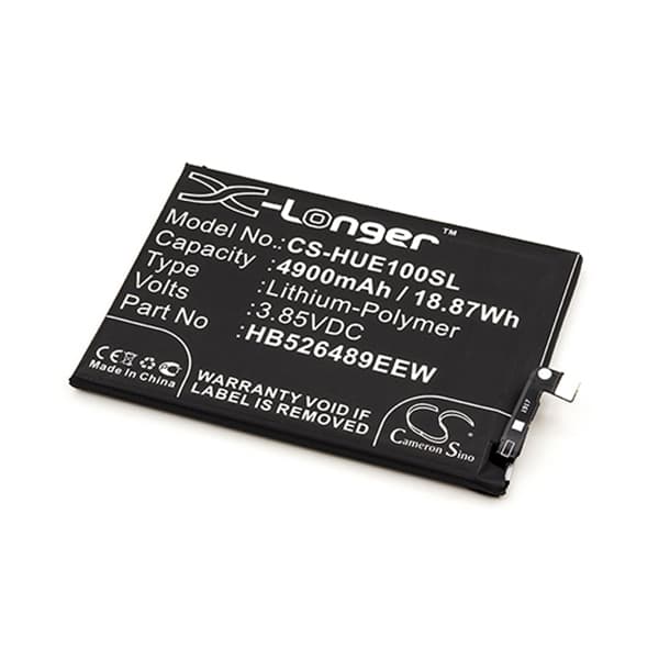 NX - Batterie téléphone, smartphone, GSM pour Huawei 3.85V 4900mAh