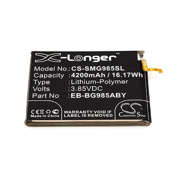 NX - Batterie téléphone, smartphone, GSM pour Samsung 3.85V 4200mAh