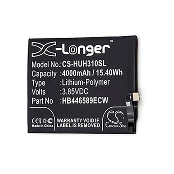 NX - Batterie téléphone, smartphone, GSM pour Huawei 3.85V 4000mAh