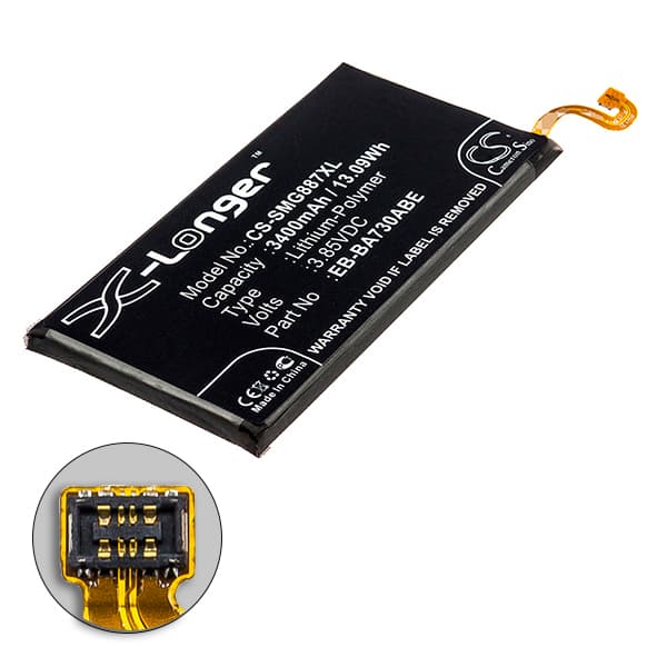 NX - Batterie téléphone, smartphone, GSM pour Samsung 3.85V 3400mAh