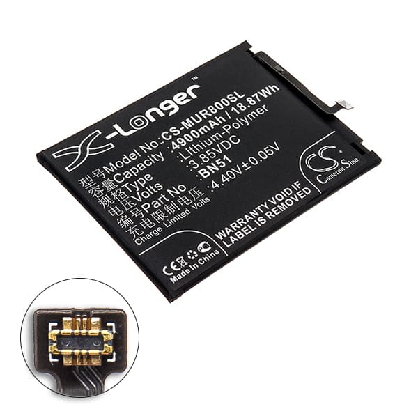 NX - Batterie téléphone, smartphone, GSM pour Redmi 3.85V 4900mAh