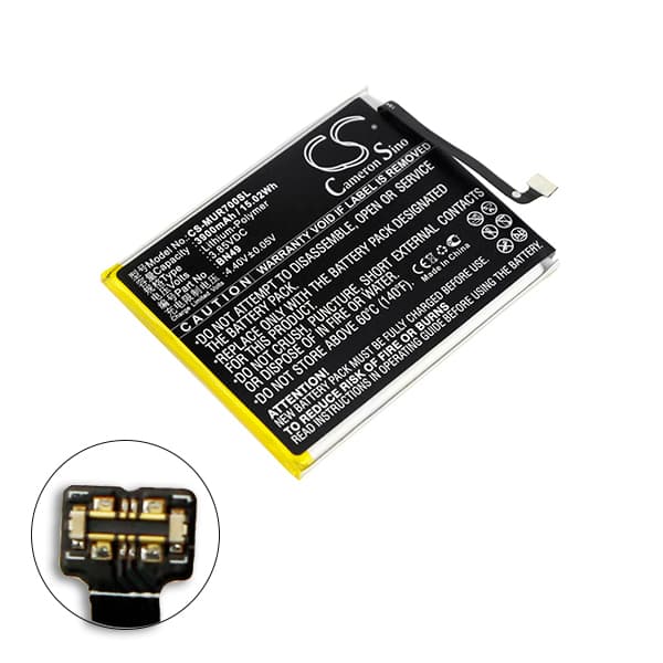 NX - Batterie téléphone, smartphone, GSM pour Redmi 3.85V 3900mAh